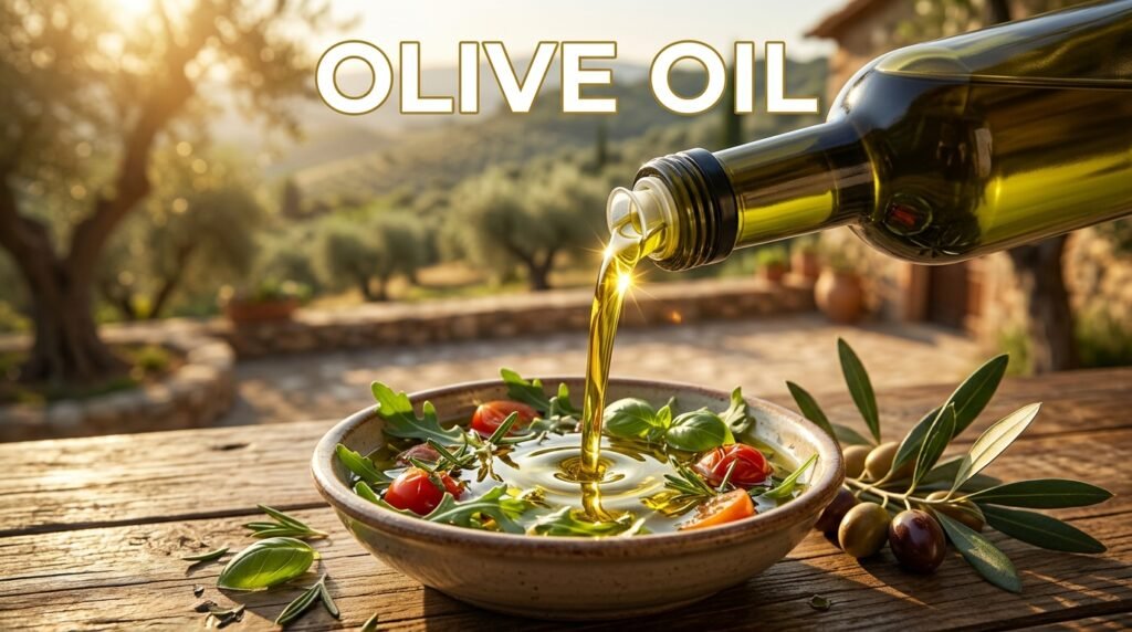 Olive oil being poured 202605012026