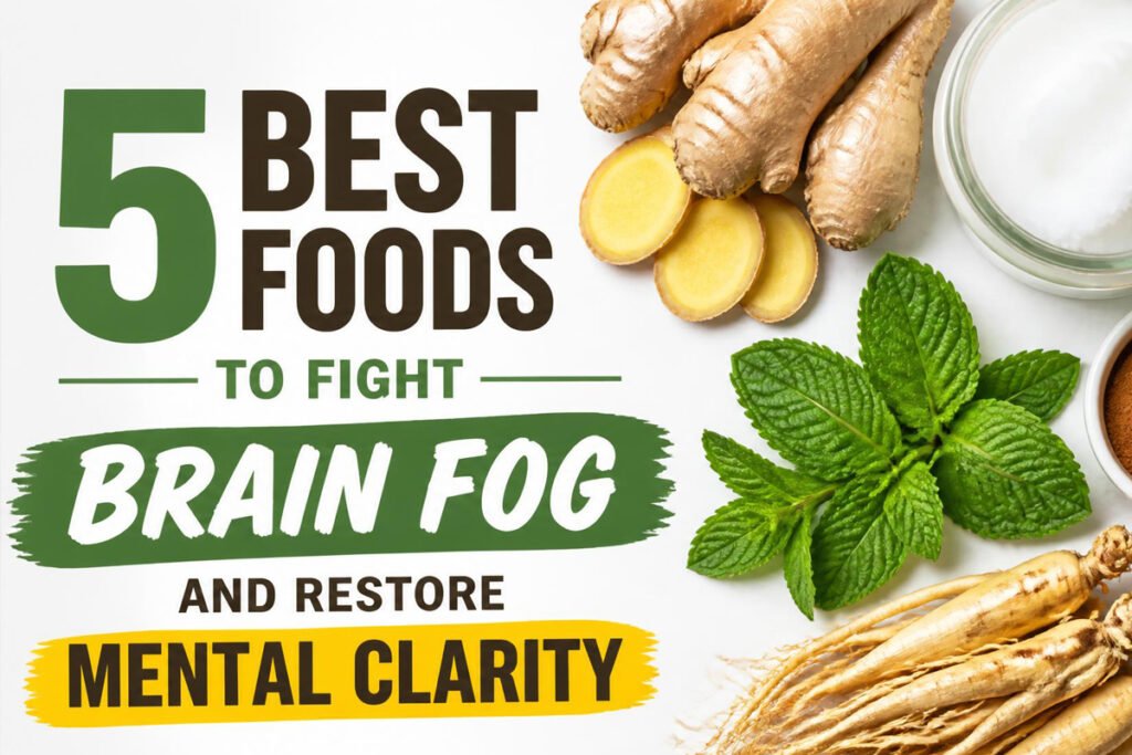 5 Best Foods to Fight Brain Fog and Restore Mental Clarity A Proven Guide